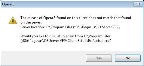 STEP 1: Installing Pegasus Opera 3 (2.60) YOU MUST INSTALL THE SOFTWARE BEFORE PROCESSING THE FINAL PAY PERIOD OF THE TAX YEAR. This section includes the steps required to upgrade to Opera 3 (2.