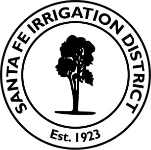 AGENDA WATER RESOURCES COMMITTEE Santa Fe Irrigation District Tuesday, 9:00 a.m.
