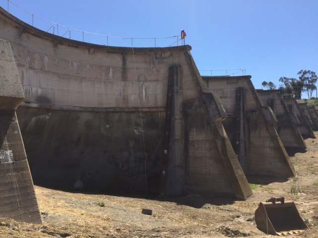 Project J1754 San Dieguito Dam Concrete Refurbishment Projected FY19 Expenditures = $588,000 Total Capital Cost = $688,000 Strategic Goal #4 To plan for, provide and maintain District facilities and