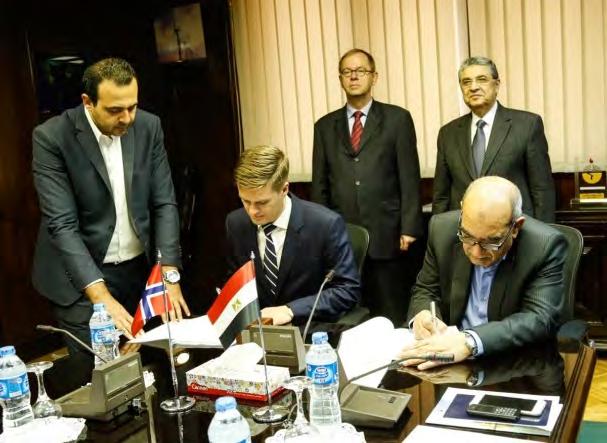 Project backlog Signed 25 year PPAs for 400 MW in Egypt Background and status Feed-in-Tariff programme for 2 GW of PV established in 2015 25 year PPA signed with EETC in April 2017 Six projects