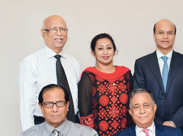 Board of Directors From Left Sitting M I Chowdhury