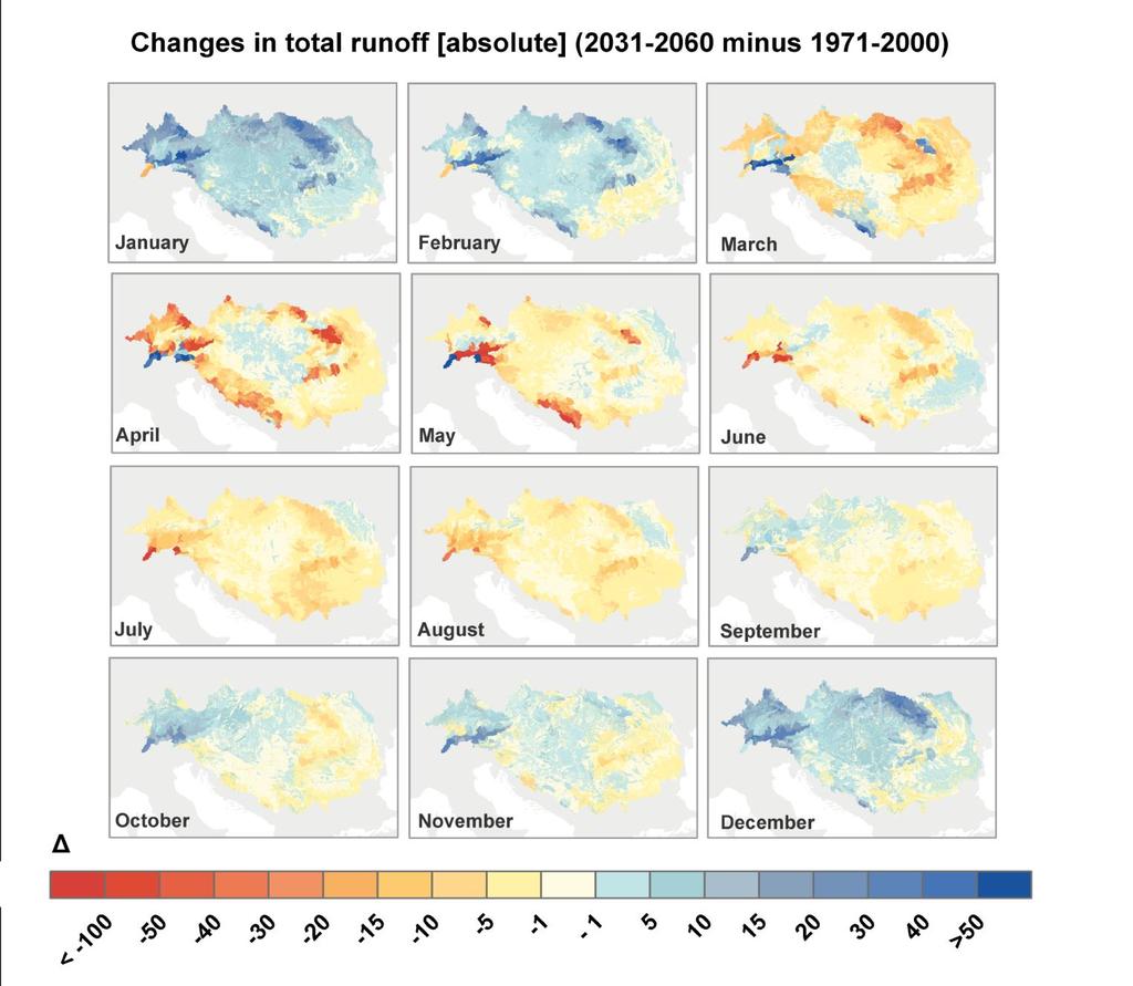 Spatial change in