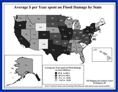 FLOODS Floods are one of the most common hazards in the United States.