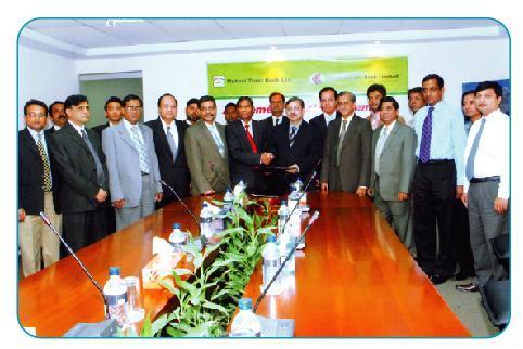 Shafiqur Rahman, Managing Director of Mutual Trust Bank Limited and Mr. Md.
