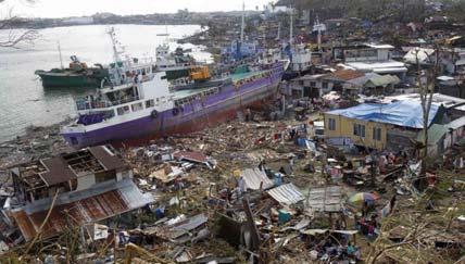 2013: Super Typhoon Haiyan (Yolanda) On 8 November 2013, Category 5 Typhoon Haiyan (locally named Yolanda