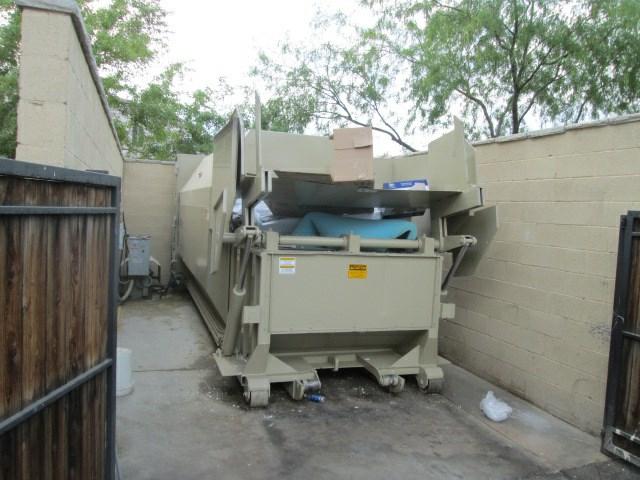 Comp #: 270 Trash Compactor - Replace Quantity: (1) RamJet Location: Trash enclosure behind Building #11 Evaluation: Assumed to be in good working condition. No problems were observed or reported.