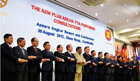 ASEAN + 6 (ASEAN: Singapore,