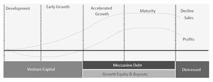 Private Equity Definition Private equity Equity capital not quoted on a public exchange, usually LP structure Benefits from market inefficiencies, negotiated transactions and alignment of interests
