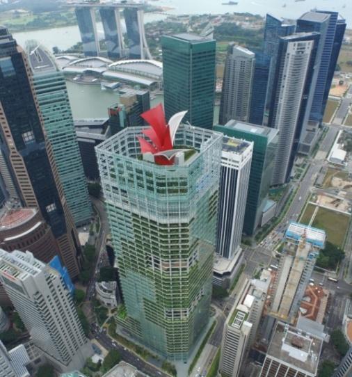 in 2012 Raffles City Tower: