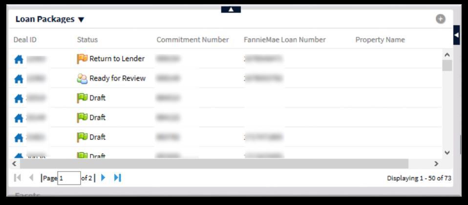 Submit Loan Package for Internal Review DUS DocWay workflow includes an option to submit a loan package for an internal review prior to its submission to Fannie Mae. All users (i.e., users with either the Lender Administrator or Lender User roles) can submit loan packages for review.