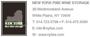 New York Fine Wine Storage, Inc.