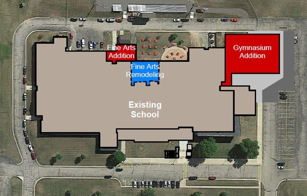 The upcoming facility remodeling could be expanded to include the following projects.
