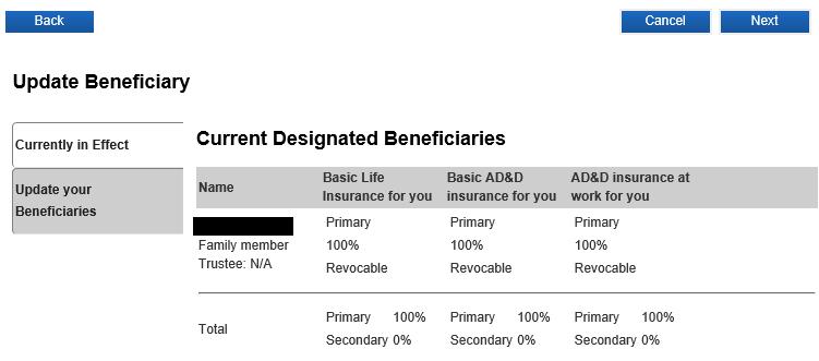 3 At your initial enrolment, you must assign a beneficiary
