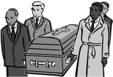 Schedule III Services of funeral, burial, crematorium or mortuary including transportation of the deceased.