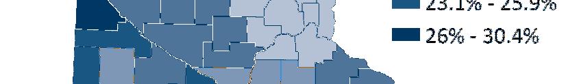 Counties for July 1, 2017