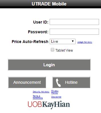 Auto-Refresh of Prices Instead of having to click on Refresh for the latest price quote, you can automate this process by selecting your Price