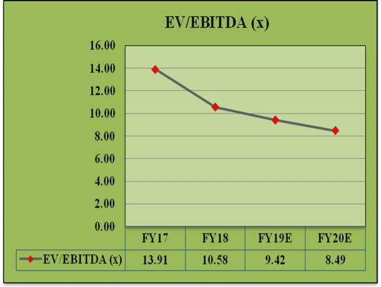 07% Debt Equity Ratio 0.25 0.12 0.08 0.07 EV/EBITDA (x) 13.