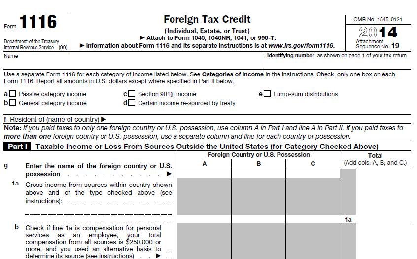 Taking the Deduction A taxpayer can choose to take the amount of any qualified foreign taxes paid or accrued during the year as a foreign tax credit or as an itemized deduction.