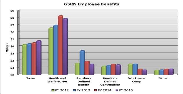 Consolidated Statement of Operations GSRN s Lehigh Valley operations generated a $2.5 million or 1.9% operating margin during FY 2015 on total unrestricted revenues, gains and other support of $131.
