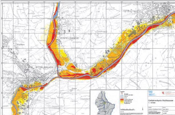 Flood risk maps example