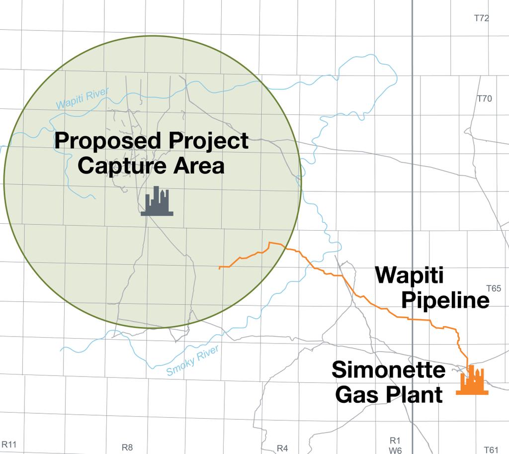Wapiti Area Gathering & Processing Complex New gas plant supporting liquids-rich Montney development New infrastructure includes: Phase 1: 150 mmcf/d of sour gas processing capacity; 25,000 bbls/d of
