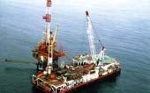 accommodation / work over support barge contract by Chevron