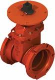 MJ x MJ L/MJ Acc. Gate Valves, NRS Resilient Seat Valve with Post Indicator Plate W/MJ Acc. Flange x MJ L/MJ Acc. W/MJ Acc. 4 2010MM-PIV-140 $611.46 $759.00 2010FF-PIV-140 $611.46 2010FM-PIV-140 $611.
