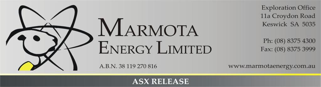 Marmota Energy Limited (ASX: MEU) Significant large oilbearing carbonaceous shale body discovered on Ambrosia. 20 shallow basement targets identified on Ambrosia with IOCGU potential.