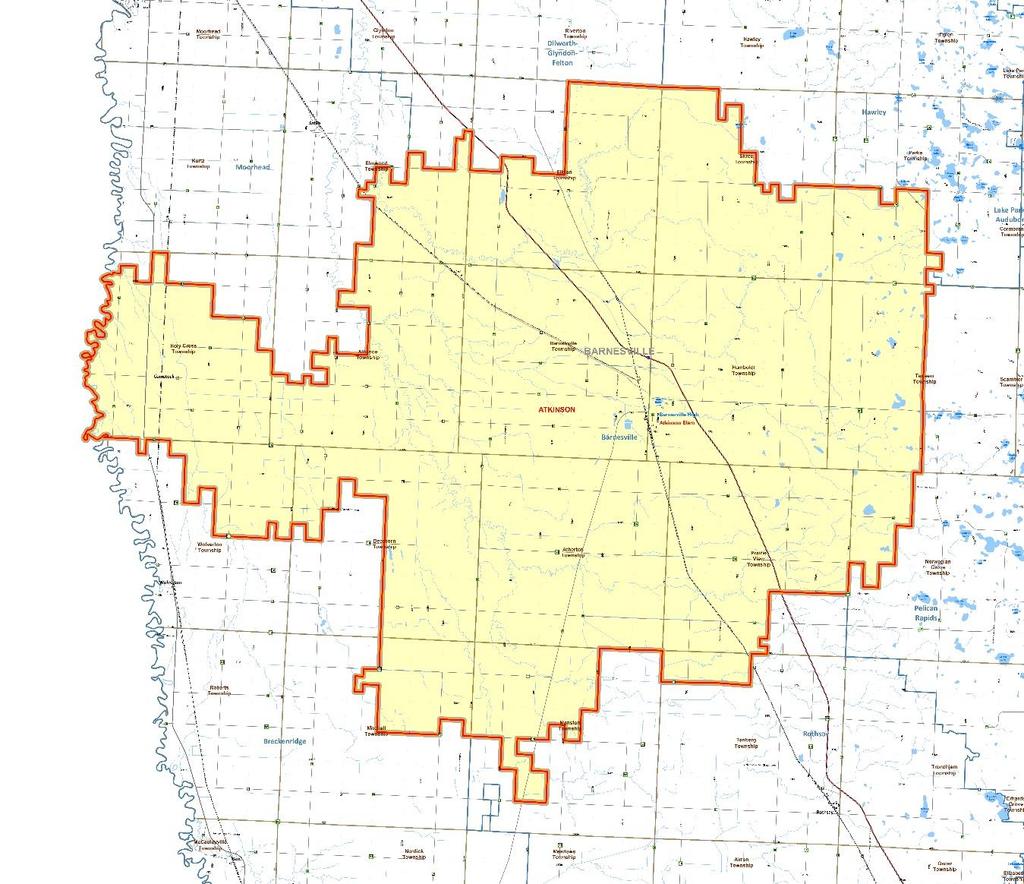1. GEOGRAPHIC AREA / POPULATION DATA The Barnesville Public School District is located in Clay, Otter Tail and Wilkin Counties, 145 miles northwest of Saint Cloud, Minnesota.