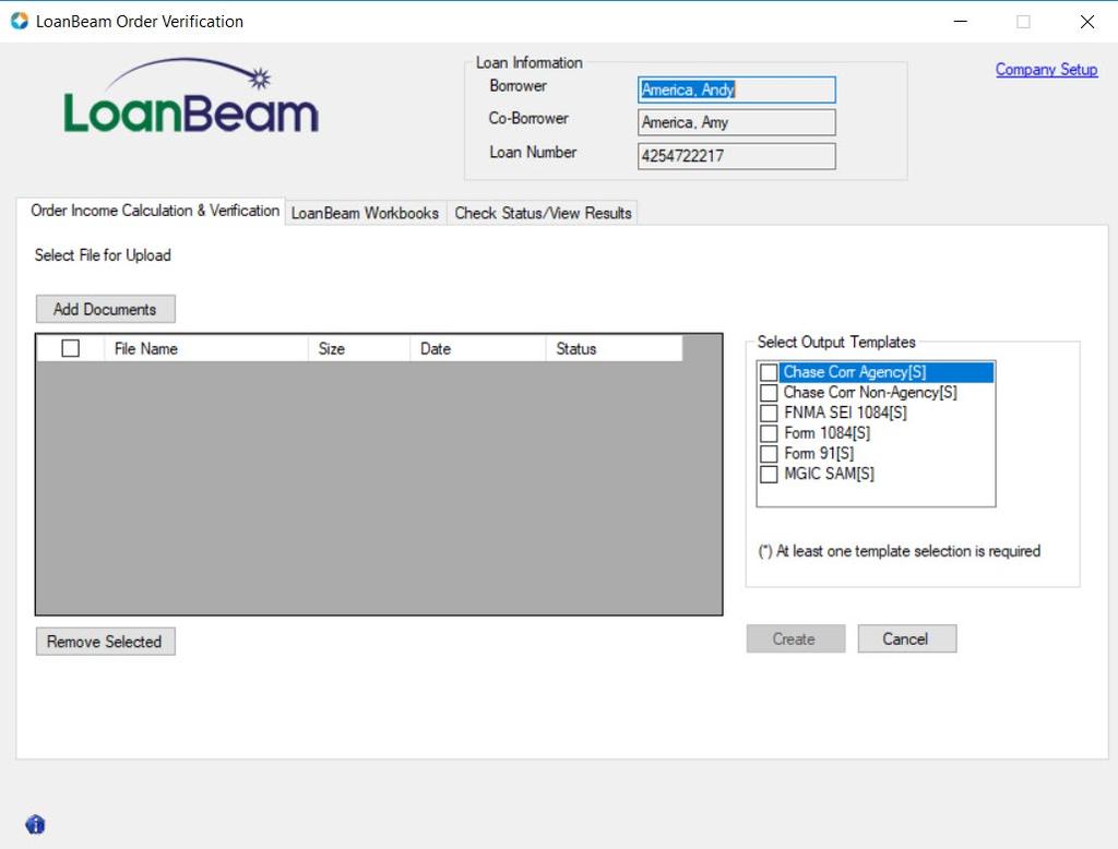 Uploading Tax Documents into LoanBeam 1. Click on Add Documents 2.