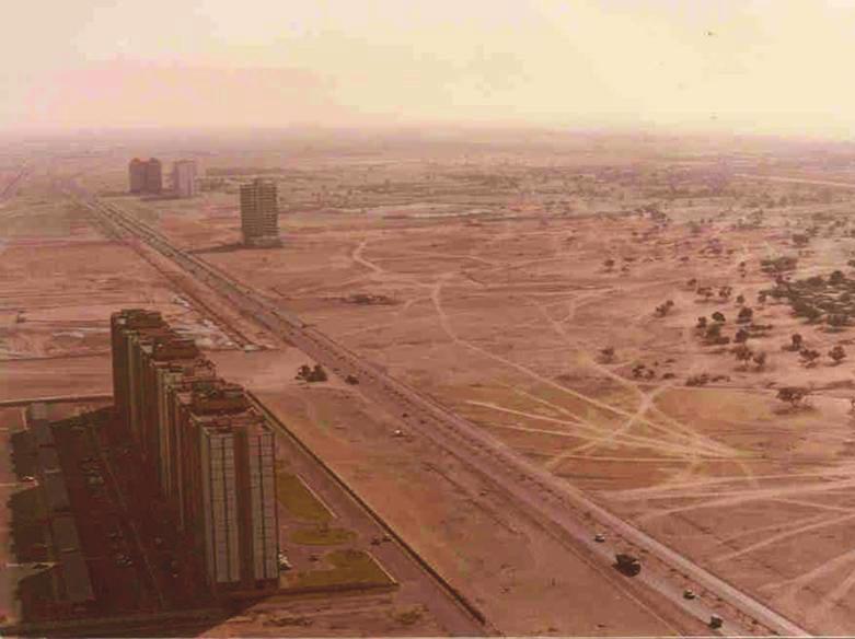Dubai, U.A.E.: About 25 Years Ago For illustrative and discussion purposes only.