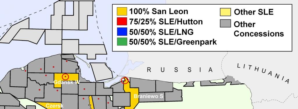 exited and SLE is back to 100% Gdansk West Lewino 1G2 well