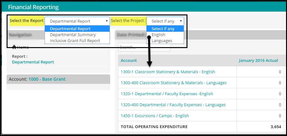 How Staff Use Financial Reporting in Spider Once all the necessary prerequisites have been done staff should now be able to access Financial Reporting in Spider and view their department / Project