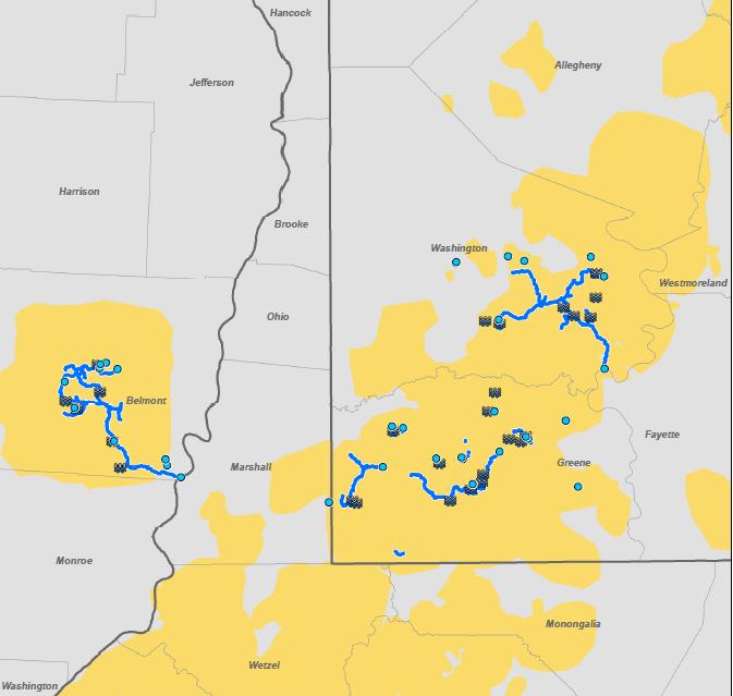 Water Assets Complementary service with significant growth potential Provides full service sourcing and hauling for drilling and completion activities Approximately 160 miles of fresh water