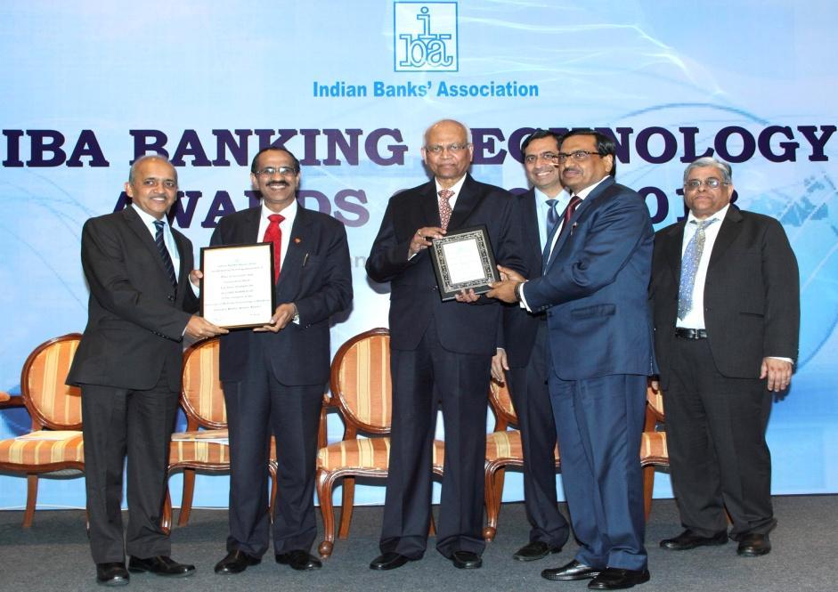 Awards / Recognition Corporation Bank has won the IBA Banking Technology Award 2012-13 for Best Use of Mobility Technology in
