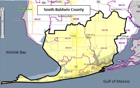 South Baldwin County, Alabama (Gulf Shores, Orange Beach, Bon Secour, Elberta, and Foley) Are You Diversified? By: Henry B.