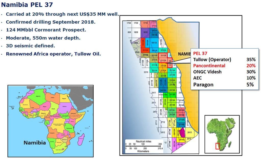 Offshore Namibia Finding the Oil Sweet Spot