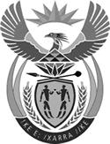 Government Gazette REPUBLIC OF SOUTH AFRICA Vol. 4 Cape Town 2 November No. 33726 STATE PRESIDENT'S OFFICE No.