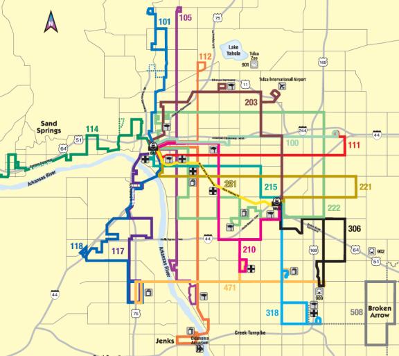 service with evening & night service hours on key routes Develop downtown detail transit map Pursue