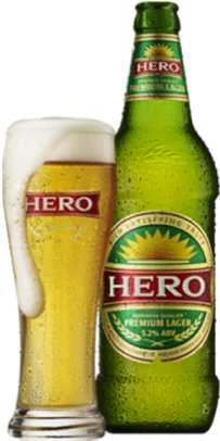 alcohol growth Hero lager, Nigeria Great