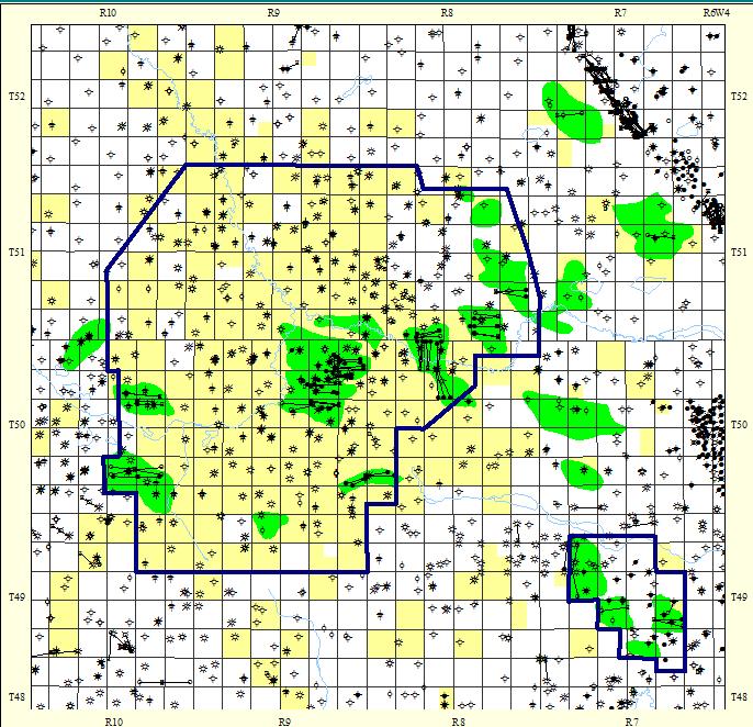 Eastern Alberta - Conventional Heavy Oil Mannville Q1 16 drills ~3D coverage Q3 12 drills Q1 10 drills Discovered 12 Mannville pools 6 Lloyd, 5 Sparky, 1 Basal Quartz > 200 MMbbl Original Oil in