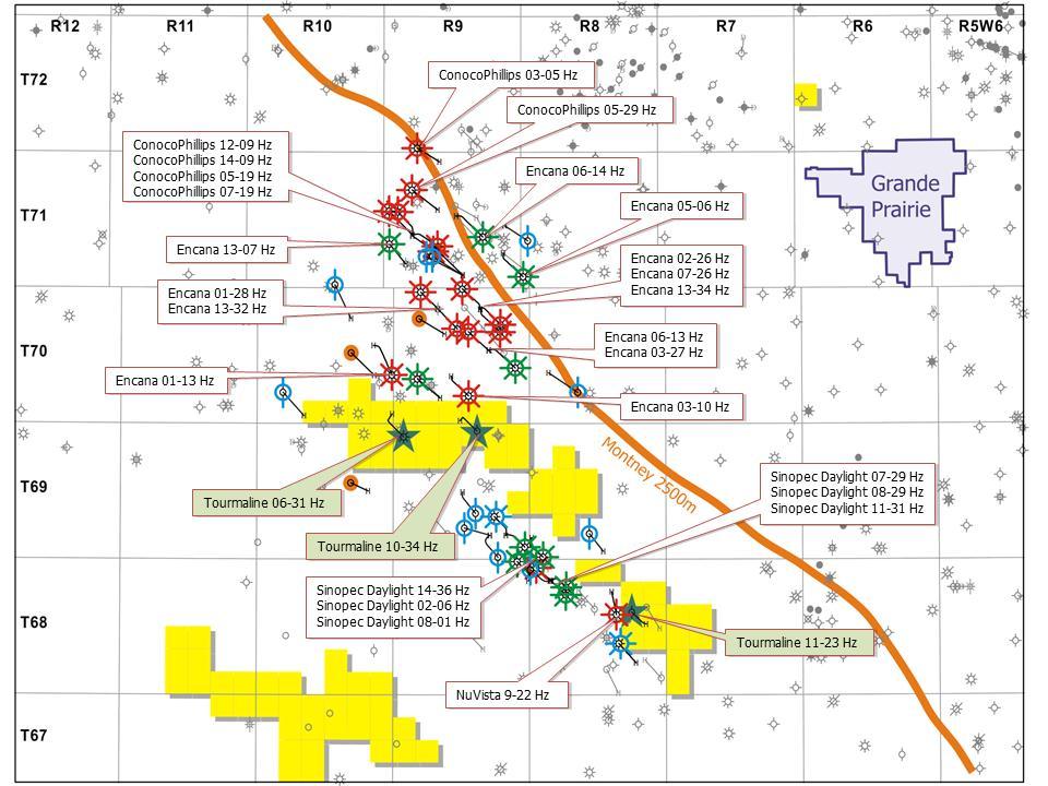 Play Confirmed Over 20 competitor wells drilled & on production Extensive drilling programs surrounding acreage ongoing IP (1 month) of offset HZ wells 3 to 6 MMcf/d 3 Perpetual-interest wells tested