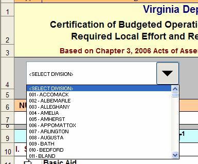 Do this by clicking on the button at the bottom of the Instructions worksheet: Fig. 1: Click to begin button After clicking on the button, you will be directed to the State and Local Funds Worksheet.