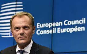 Council President (Donald Tusk, pic) - High Rep for Common Foreign Affairs & Security Policy ( EU Foreign Minister Federica Mogherini, pic) + External Action
