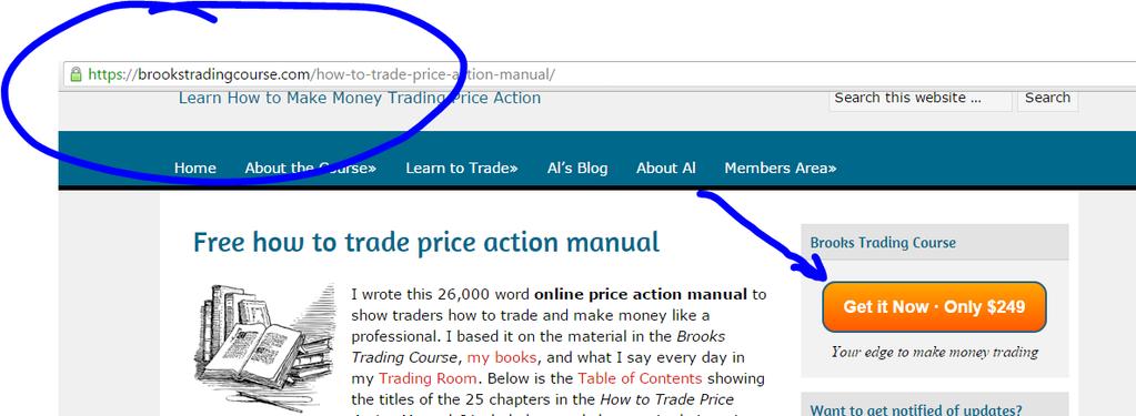 You can buy those forex price action trading courses (there's nothing wrong with
