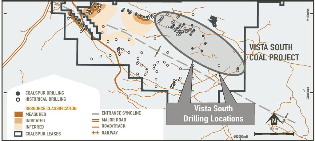 Coalspur will utilize the newly acquired geological data in conjunction with previous drill results to complete a resource update which is expected to be available in the quarter ending June 30, 2012.