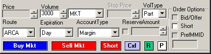 There are four settings for Hot Keys, Global, Listed, OTC, and Options.