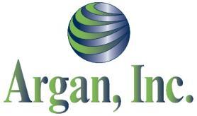 Argan, Inc. Reports Year-End and Fourth Quarter Results Declares Quarterly Dividend of $0.25 Per Share April 10, 2019 ROCKVILLE, MD Argan, Inc.