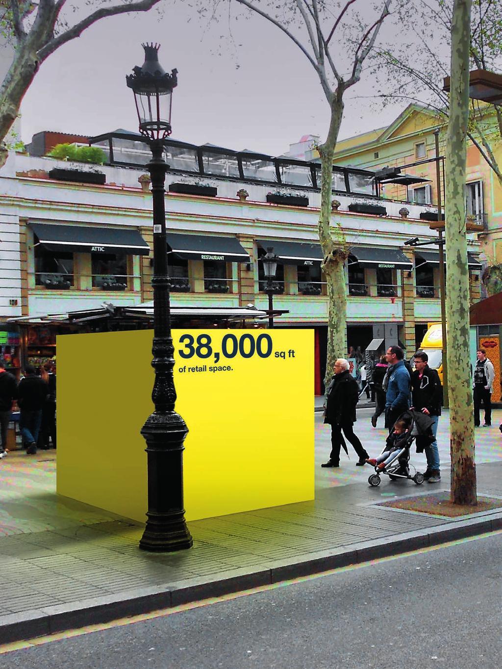 continued Las Ramblas, Barcelona Exclusive agent in the 30m sale of approximately 38,000 sq ft