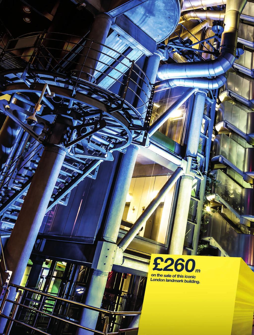 continued Lloyds of London Acting as an adviser to our client, CommerzReal, achieving 260m on the sale of the